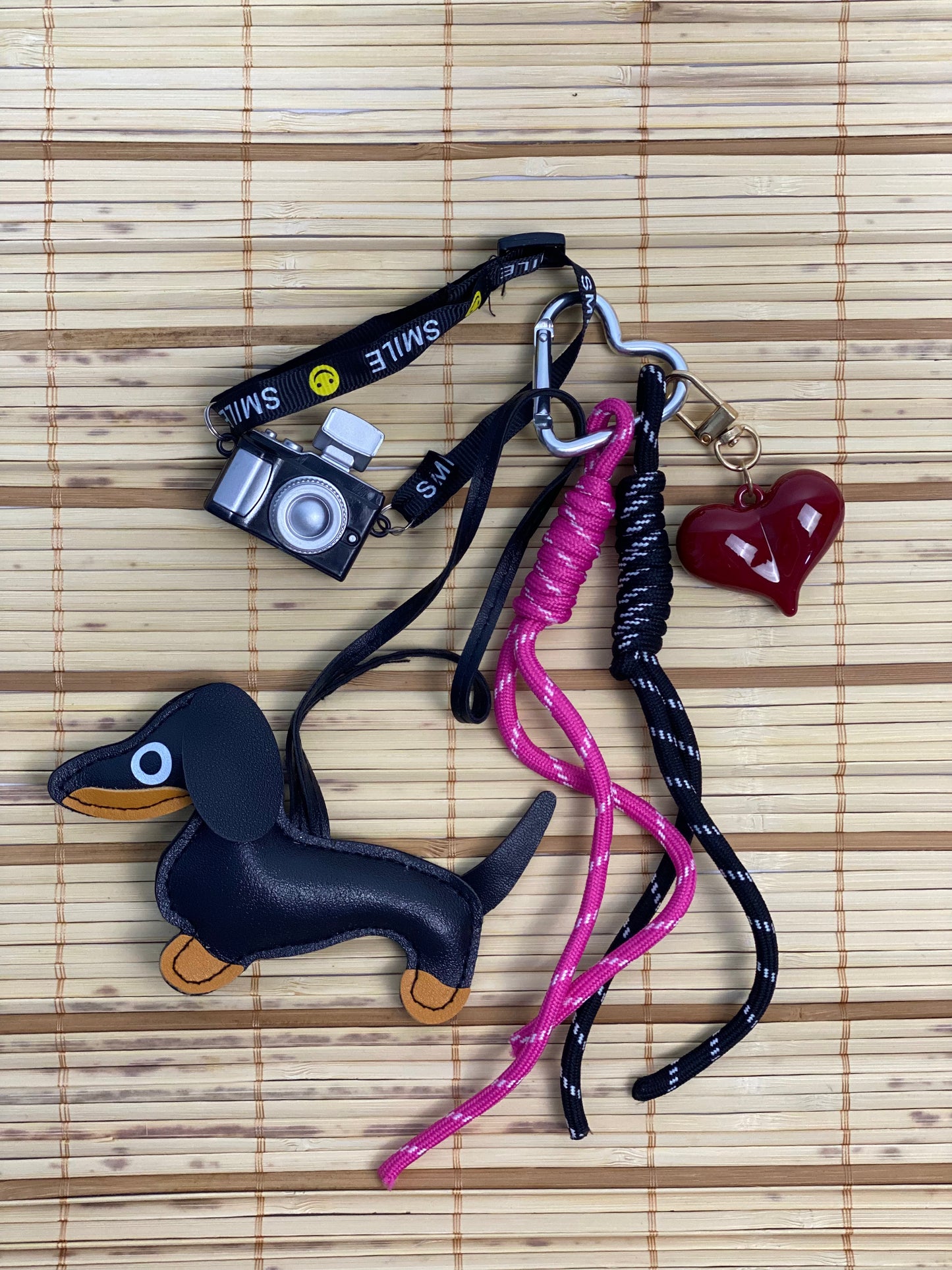Puppy & Camera Charm
