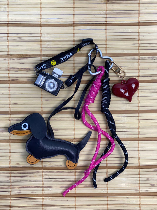 Puppy & Camera Charm